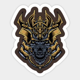 Skull Illustration Sticker